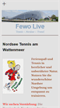 Mobile Screenshot of fewo-live.de